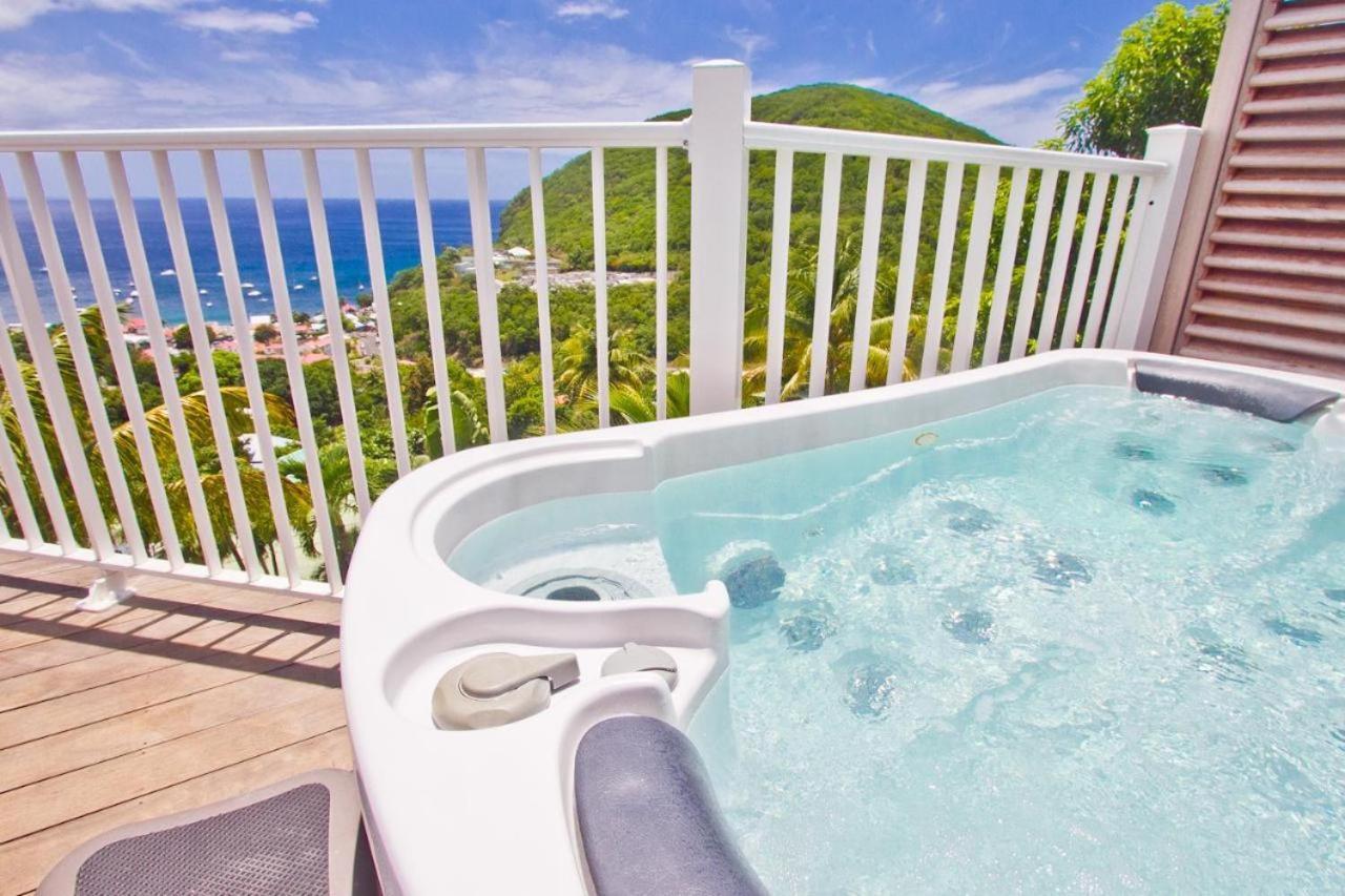 Appartement Duplex Vue Mer Jacuzzi Prive เดเอ ภายนอก รูปภาพ